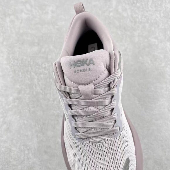 Hoka One One Women's Sneakers in Light Pink and Lavender - Picture 5 of 9